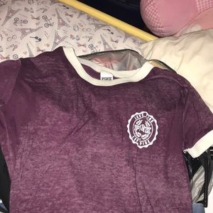 PINK by VS , Sheer Campus Tee